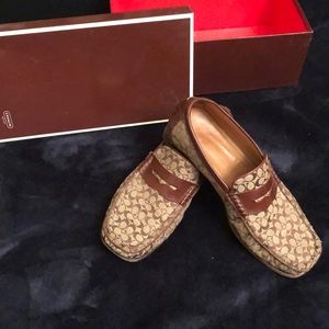 Men’s coach slip on loafers